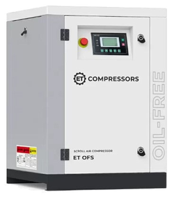 Спиральный компрессор ET-Compressors ET OFS 3,7-10X belt