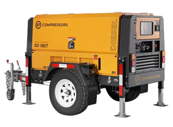 Винтовой компрессор ET-Compressors ET SD-185T-7 на шасси