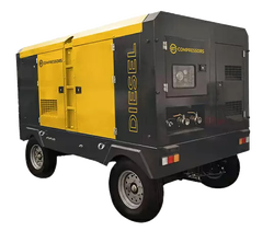 Передвижной компрессор ET-Compressors ET SD-550T-10 на шасси