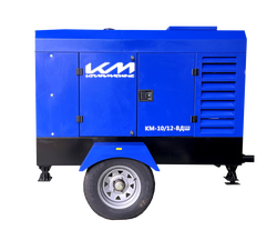 Винтовой компрессор KraftMachine КМ-10/12-ВДШ с Вебасто