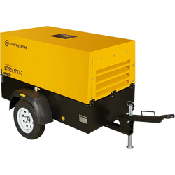 Передвижной компрессор ET-Compressors ET SDL 175T-7 на шасси с опцией