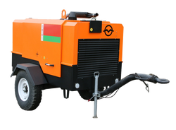 Передвижной компрессор ММЗ ПВ 10/1,0 с регулируемым дышлом