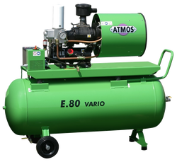 Винтовой компрессор Atmos Albert E 80 Vario-RD с ресивером и осушителем