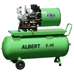 Винтовой компрессор Atmos Albert E 40-RD с ресивером и осушителем