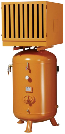 Поршневой компрессор Kaeser EPC 630-250 в кожухе с вертикальным ресивером
